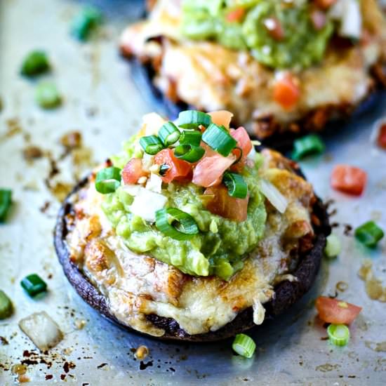 Taco Stuffed Portobello Mushrooms - Recipe photo by EverydayMaven