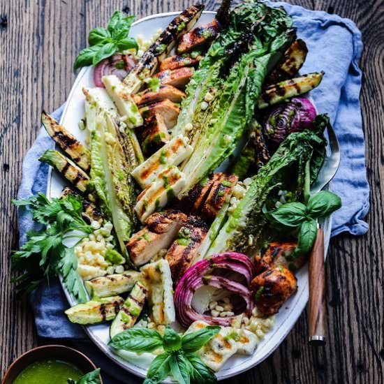grilled farmers market salad - Recipe photo by Give it Some Thyme