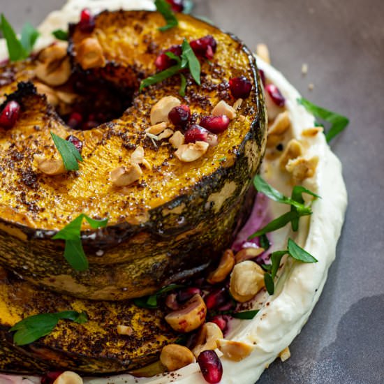 Sumac Roasted Pumpkin - Recipe photo by AnotherFoodBlogger
