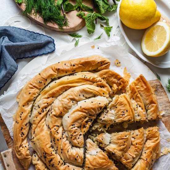 Vegan Spanakopita - Recipe photo by olive_and_mango