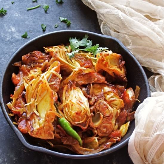 Indian Spiced Dry Jackfruit Curry - Recipe photo by anshusfoododyssey