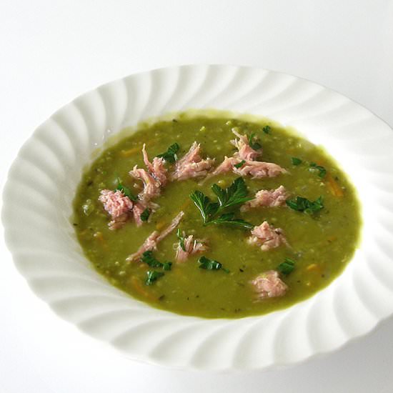 Split Pea Soup with Ham - Recipe photo by delightfulrepast
