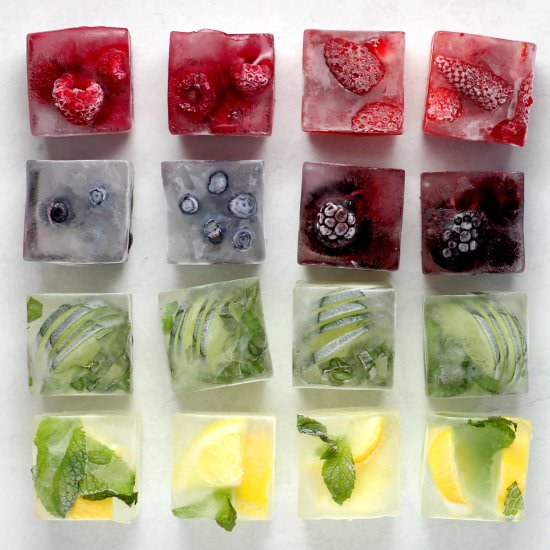 fruity ice cubes - Recipe photo by sheri silver