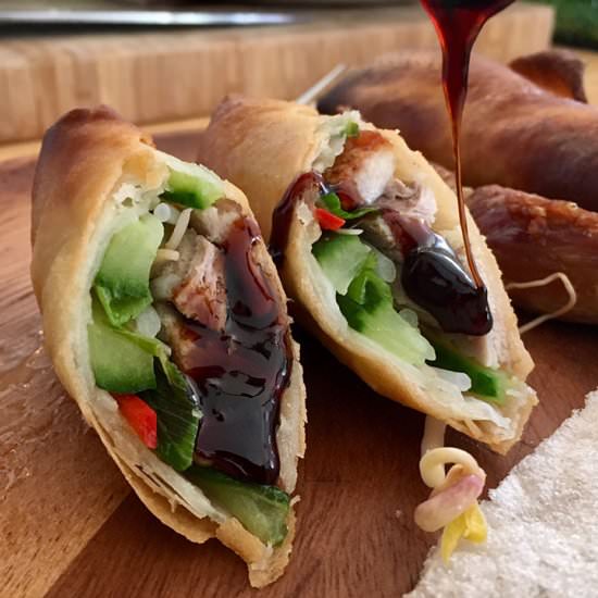 Springrolls with Duck - Recipe photo by Pisang Susu