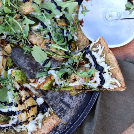 Chapi's Ultra Green Pizza - Recipe photo by chapiskitchen