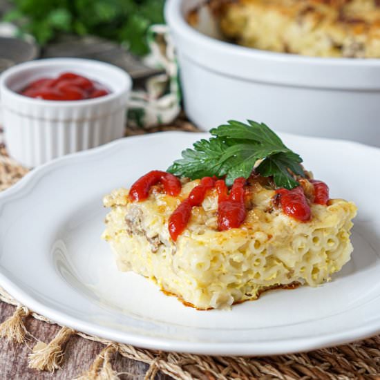 Makaronilaatikko - Recipe photo by TaraMar