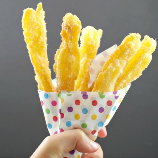 Authentic Spanish Churros Recipe - Recipe photo by Food Meanderings