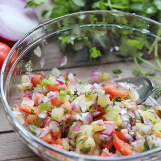 Easy Pineapple Salsa - Recipe photo by Ereese