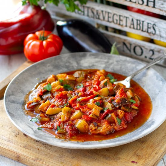 Spanish Pisto (Vegetable Stew) - Recipe photo by IrenaMacri