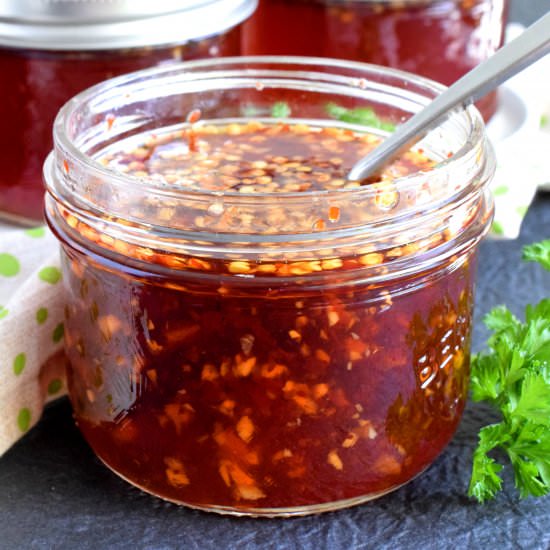 Thai Sweet Chili Dipping Sauce - Recipe photo by byronethomas