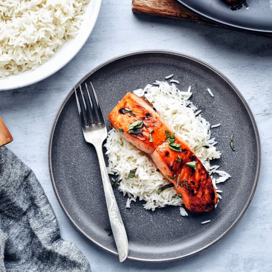 Asian Glazed Salmon - Recipe photo by thesubversivetable
