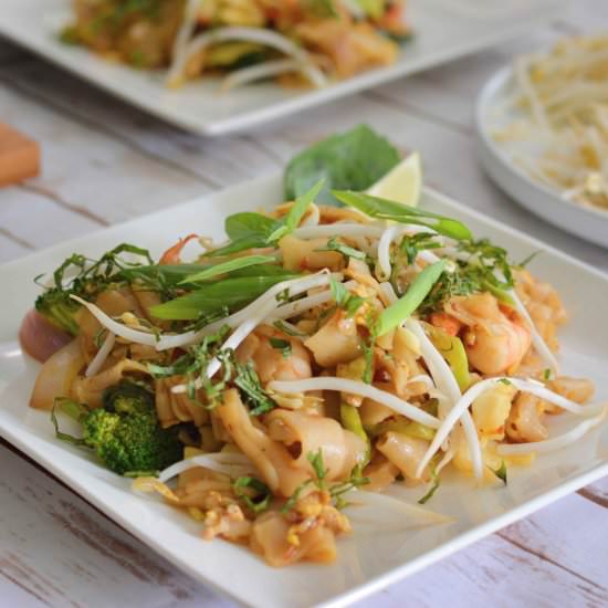 Drunken Noodles | Pad Kee Mao - Recipe photo by thefoodieexpress