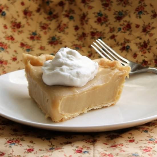 Divine Butterscotch Pie - Recipe photo by MyRecipeReviews