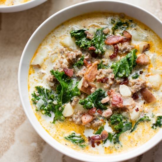 Instant Pot Zuppa Toscana - Recipe photo by saltandlavender
