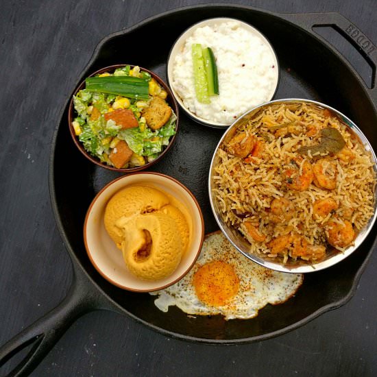 Shrimp Biryani Recipe - Recipe photo by Nitha Kitchen