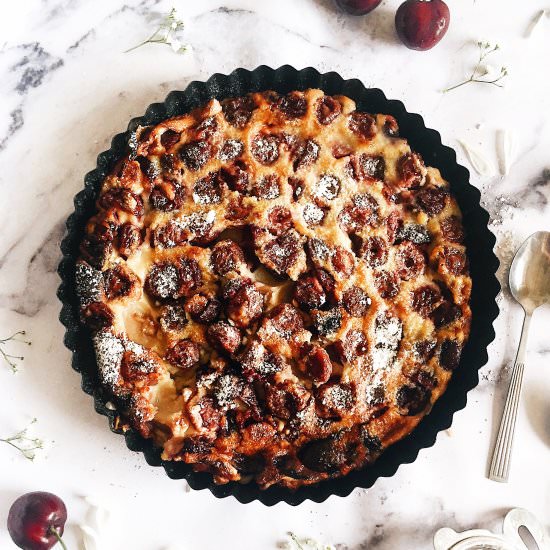 Cherry Clafoutis - Recipe photo by TheRunawayBaker