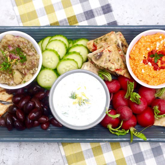 Mezze Dips - Recipe photo by anothertablespoon