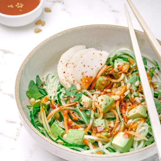 Korean Cucumber Bibim Gusku - Recipe photo by girlmeetsradish
