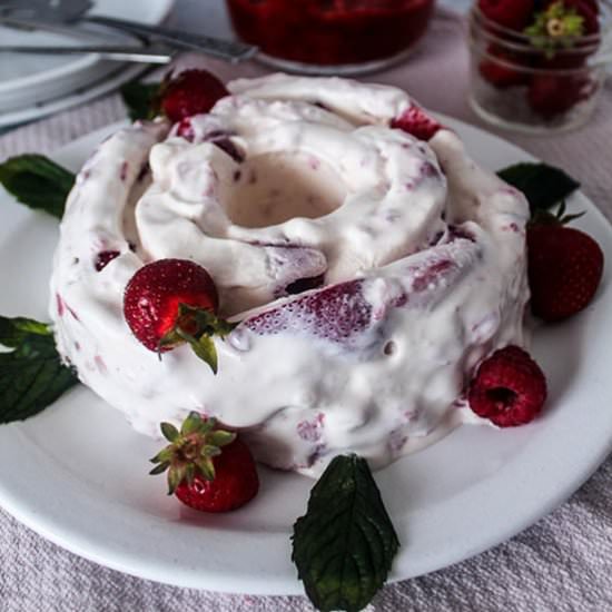 Roasted Strawberry Ice Cream - Recipe photo by parsleyandicing