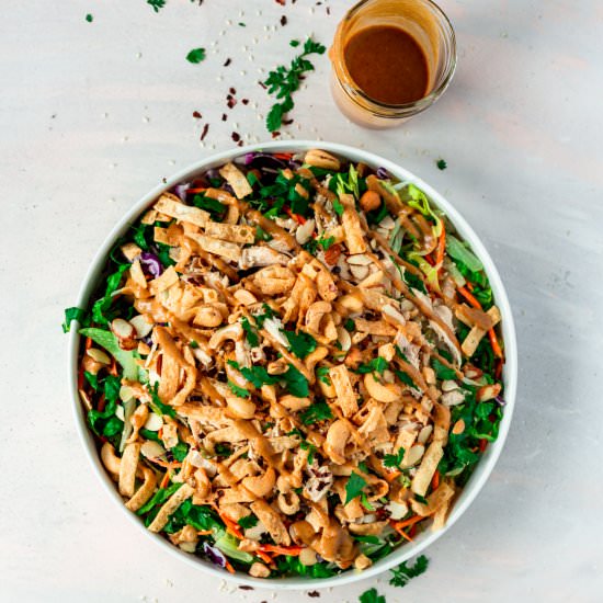 Asian Chicken Chopped Salad - Recipe photo by poweredbymom