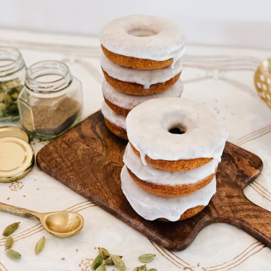 Baked Greek Yogurt Doughnuts - Recipe photo by eleganteconomist