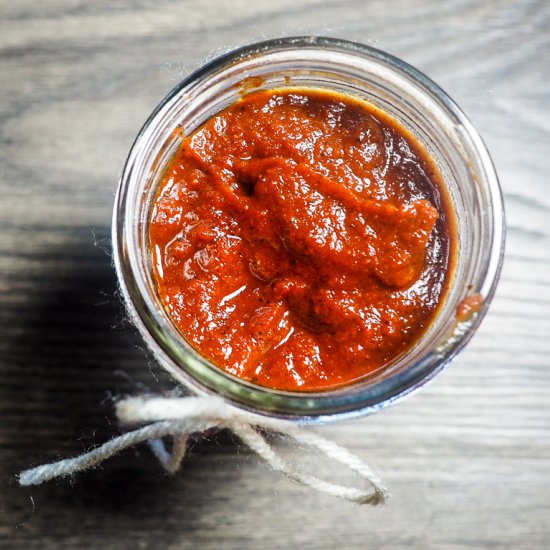 Sweet & Smoky Paleo Barbecue Sauce - Recipe photo by southernbytes