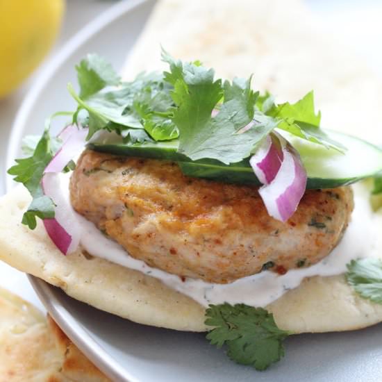 Grilled Tandoori Chicken Burgers - Recipe photo by Ereese