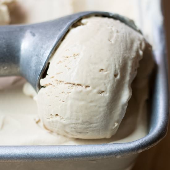 No-Churn Coffee Ice Cream - Recipe photo by LifesLittleSweets