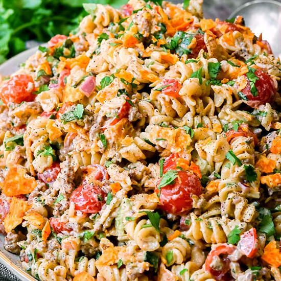 Taco Pasta Salad - Recipe photo by Gonna Want Seconds