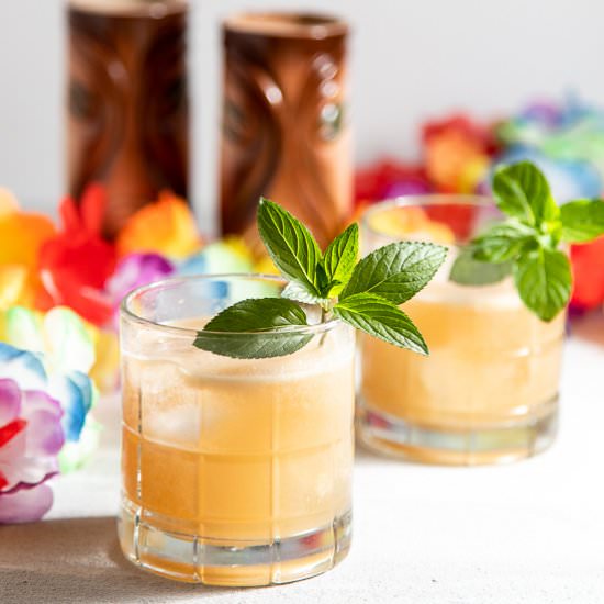 Mai Tai Cocktail - Recipe photo by sidewalkshoes