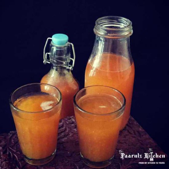 Bel Sharbat / Wood Apple Juice - Recipe photo by paarulzkitchen