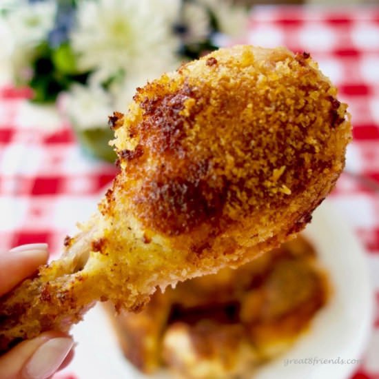 Mom's Oven Fried Chicken - Recipe photo by Great 8 Friends