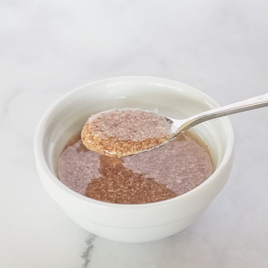 How To Make A Flax Egg - Recipe photo by finishedwithsalt