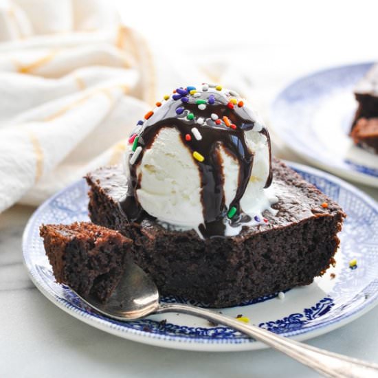Yogurt Chocolate Zucchini Cake - Recipe photo by The Seasoned Mom