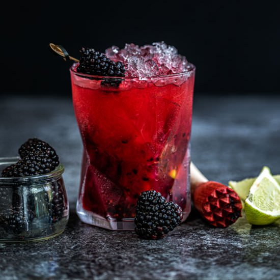 Blackberry Caipiroska - Recipe photo by supergoldenbakes