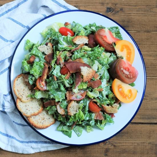 Everything Bagel BLT Chopped Salad - Recipe photo by fleurdelectable