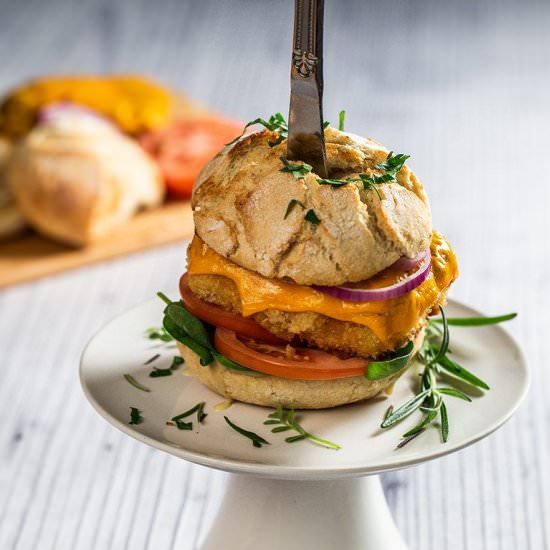 Cod Burger - Recipe photo by Magos