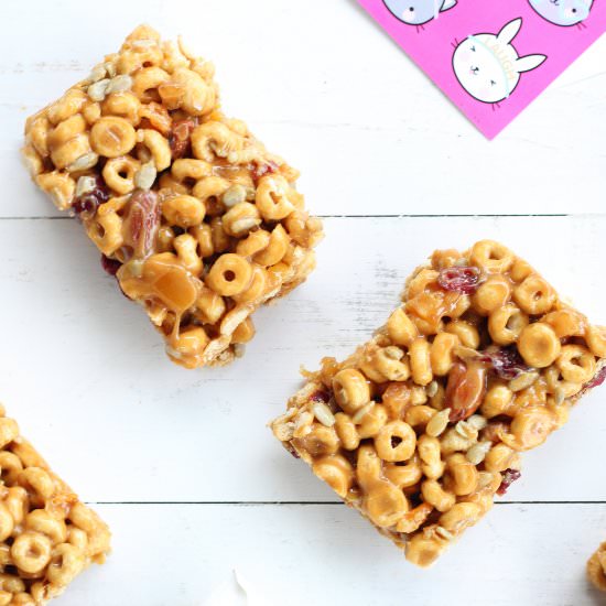 Wholesome No Bake Cereal Bars - Recipe photo by Buy This Cook That