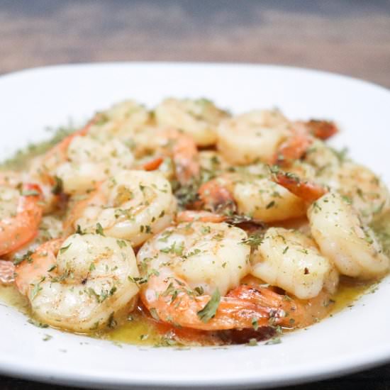 Easy Shrimp Scampi Lower-Calorie - Recipe photo by simplylowcal