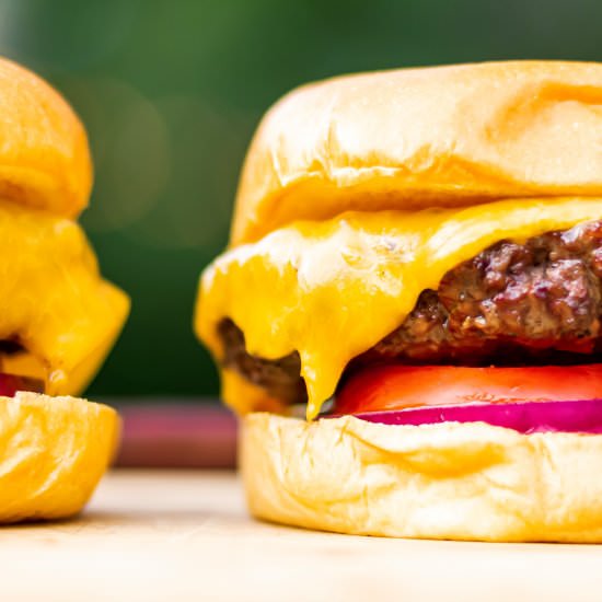 The best burger - Recipe photo by katethebaker