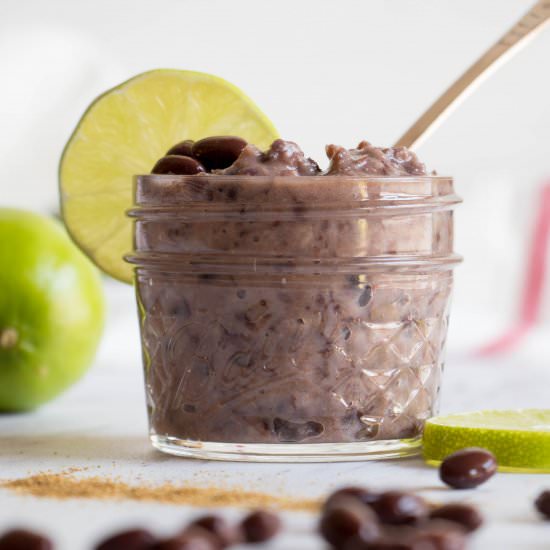 Black bean dip - Recipe photo by simplegraytshirt