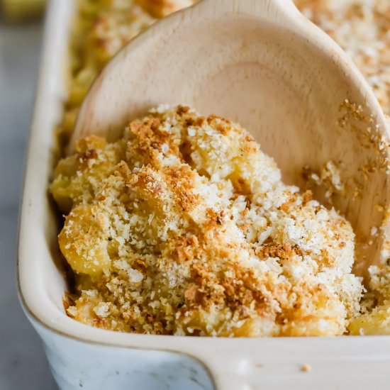 Creamy Baked Mac and Cheese - Recipe photo by ourbalancedbowl