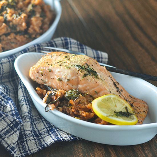 Poached Salmon - Recipe photo by Feed Your Soul