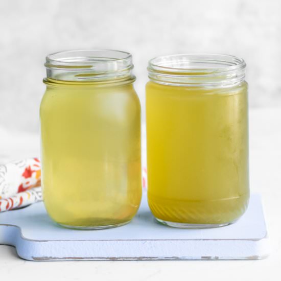Vegan Veg Broth w/ Tons of Flavor - Recipe photo by The Plant Riot