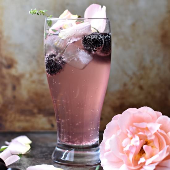 Sparkling Cherry Mocktail - Recipe photo by The Boozy Oyster