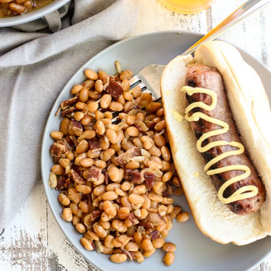 Slow Cooker Baked Beans - Recipe photo by lisasdinnertimedish
