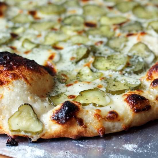 Ranch and Dill Pickle Pizza - Recipe photo by ThursdayNightPizza