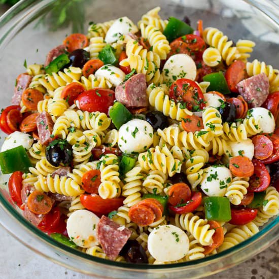 Italian Pasta Salad - Recipe photo by dinneratthezoo