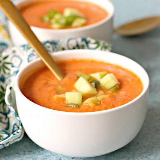 Spanish Gazpacho (Classic Recipe) - Recipe photo by amykatz