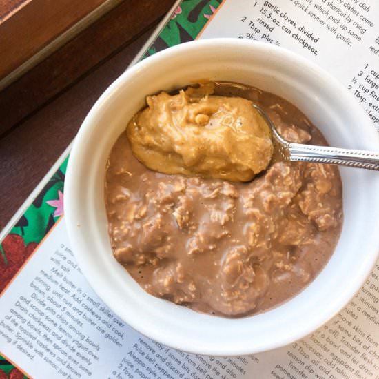 Chocolate Overnight Oats - Recipe photo by American Home Cook